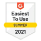 Badge Easiest to use, Summer 2021
